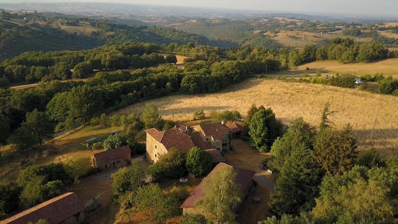 Grande Maison De Caractere En Pierres -Superbe Vue Saint-Cirgues  Dış mekan fotoğraf