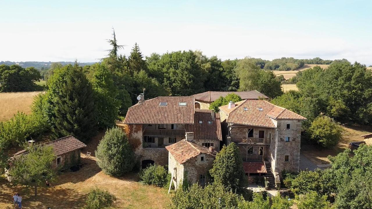 Grande Maison De Caractere En Pierres -Superbe Vue Saint-Cirgues  Dış mekan fotoğraf